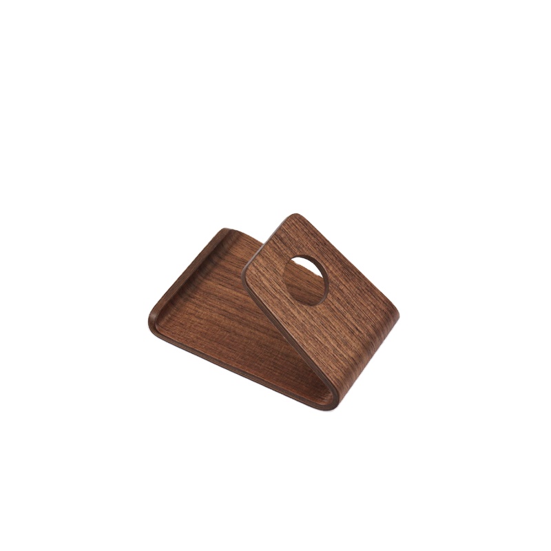 Wholesale Hot Pressing Process Wooden Mobile Phone Holder Stand For Tablet Desk Organizer Accessories