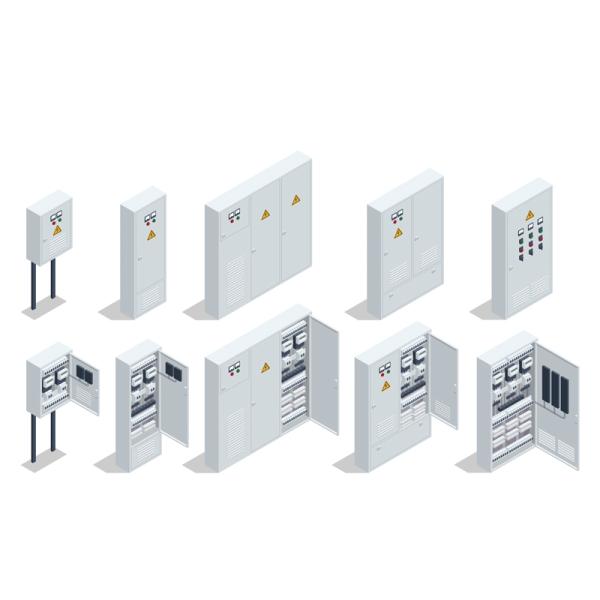 Quality Industrial Solutions Custom Electrical Cabinet Electrical Control Enclosure With Keyed Lock for sale