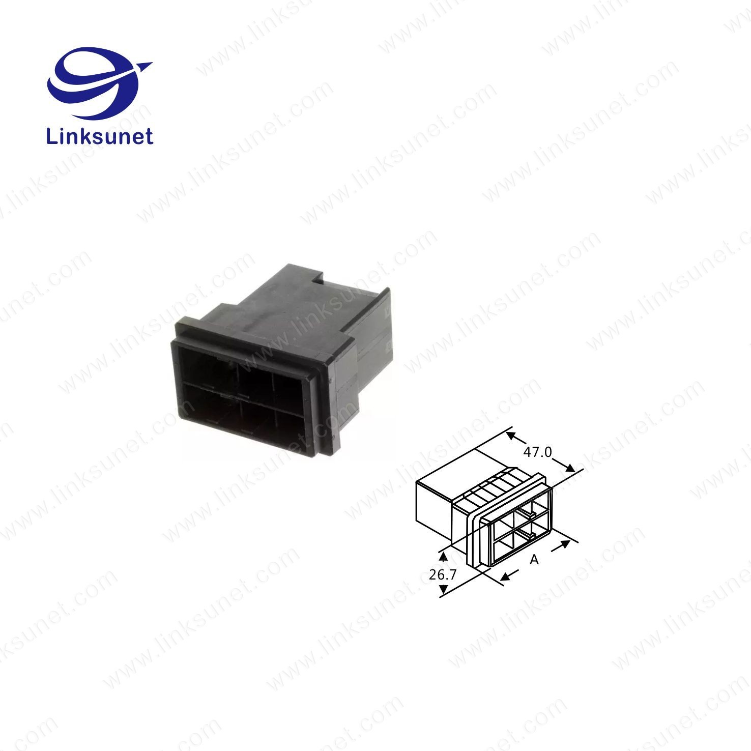 TE 1 - 480586 - 0 natural 6.10mm connectors Engine Wiring Harness For Industrial driving
