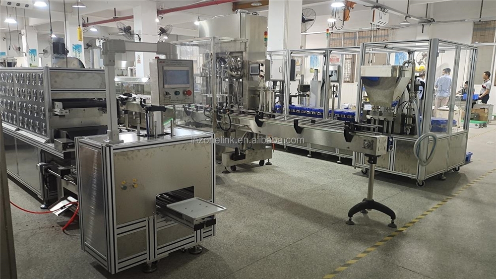 Bulk Air Freshener Filling Machine with Pneumatic Driven System and 3ml Glass Dropper