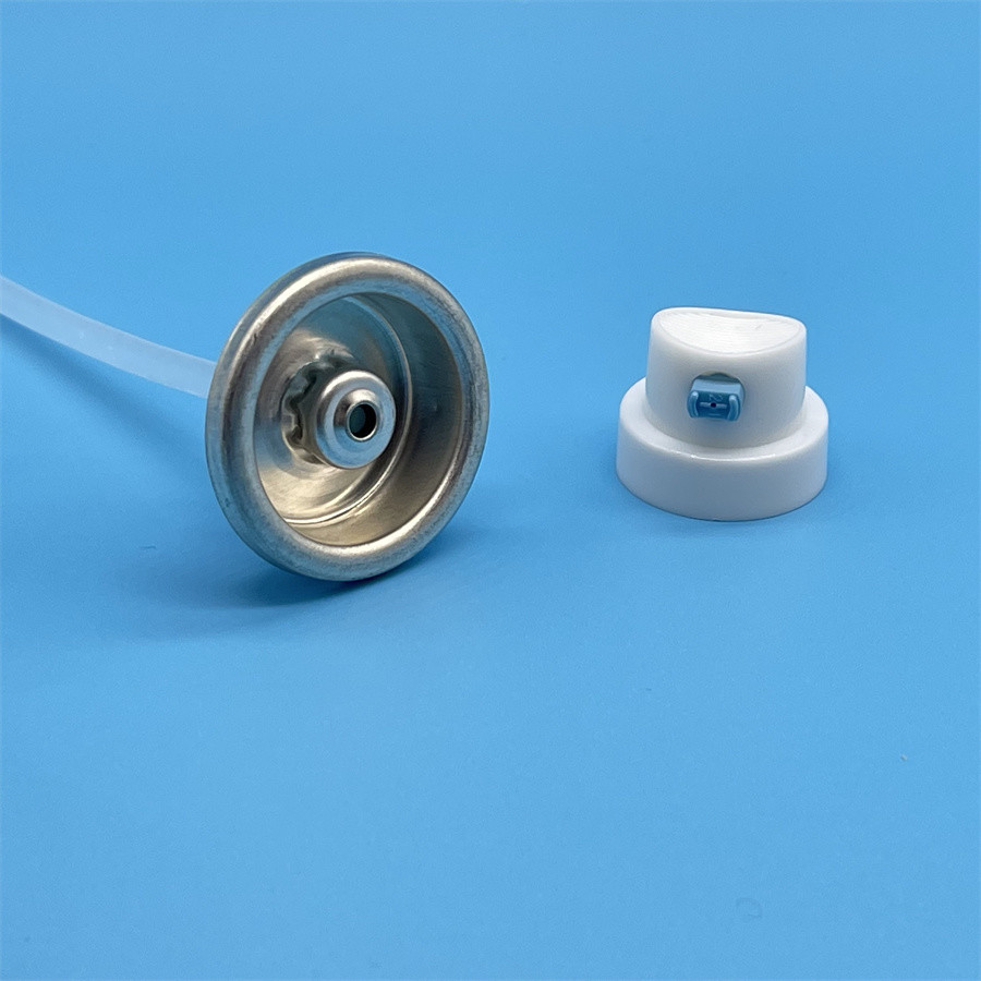 Female Paint Spray Aerosol Valve & Nozzle - Professional Auto Refinishing Tool
