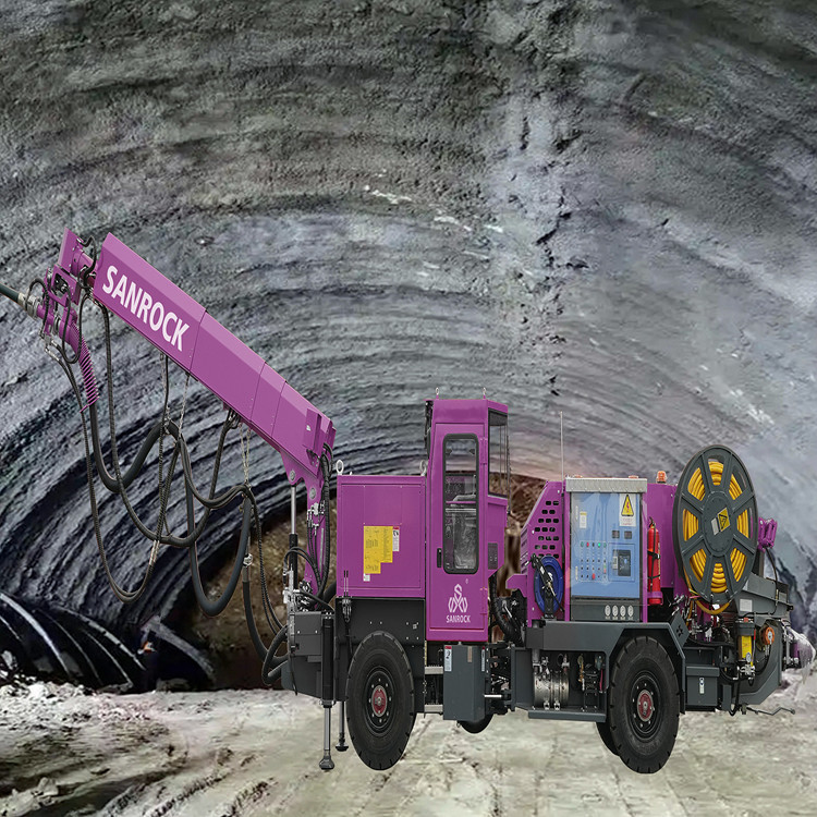 Hydraulic Shotcrete Machine Underground Tunneling Construction Concrete Shotcrete Machine