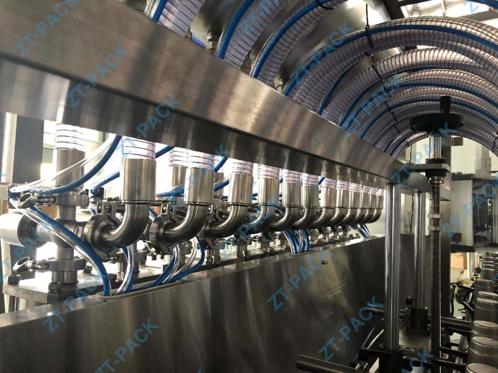 Sus304 Lube Oil Filling Machine 500 Bph 2.5kw Drum Filling System