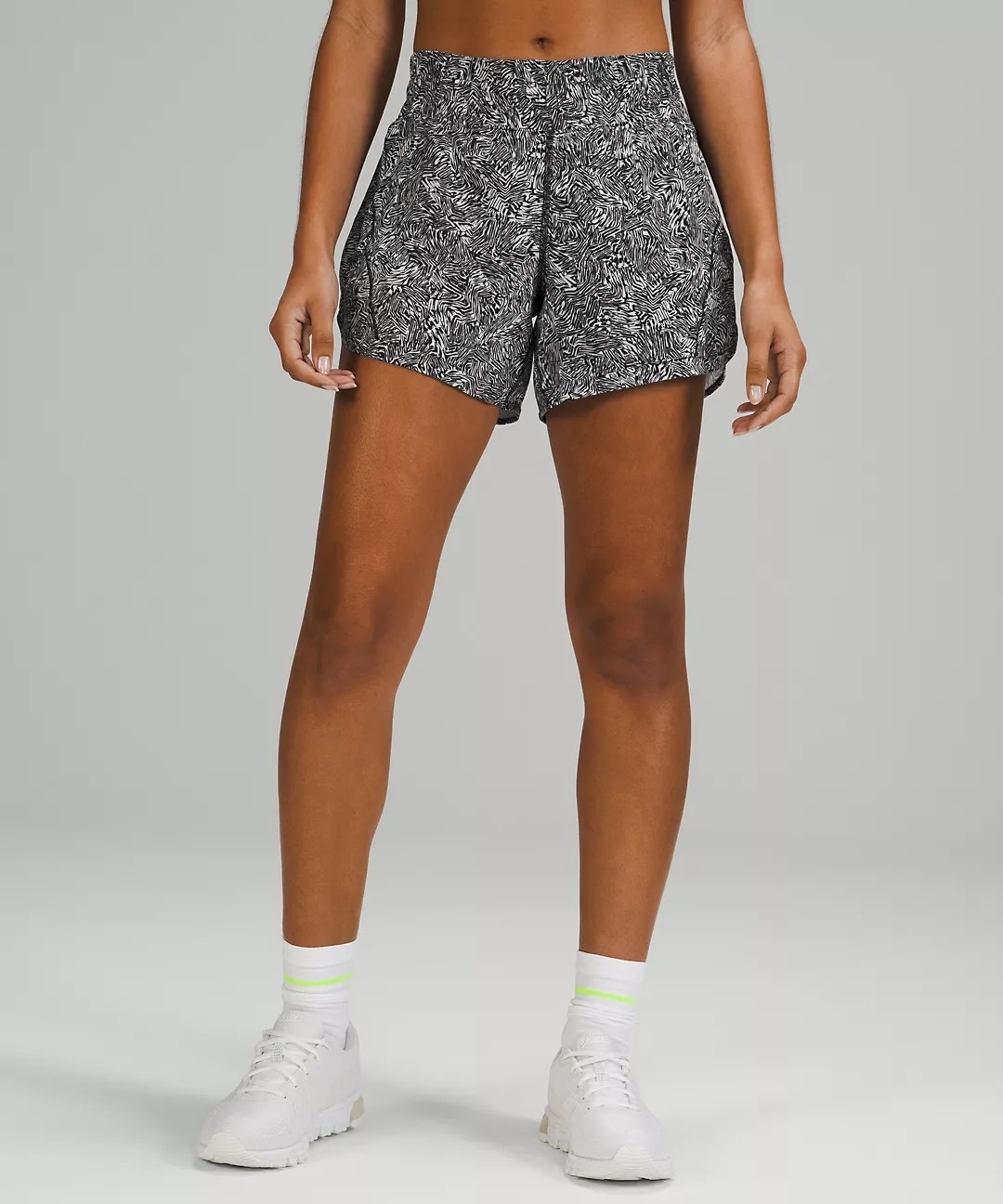 Women'S Running Shorts And Workout Shorts Side With Zipper Pocket For Sports