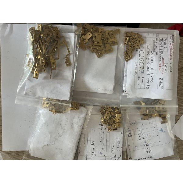 Quality Brass Stamped Electrical Terminal – Durable Brass Material, Tight Tolerance, Smooth Surface, OEM/ODM Customizable for sale