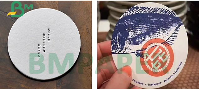 31 X 43inch Pure White Color Coaster Paper Board 1.0mm 1.2mm 1.4mm For Beer Mat 