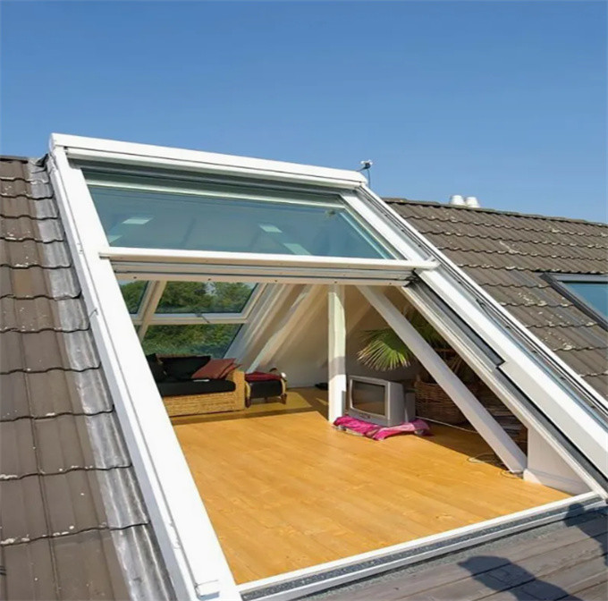 Waterproof Balcony Skylight Roof Windows and Soundproof with SKATE Original Hardware