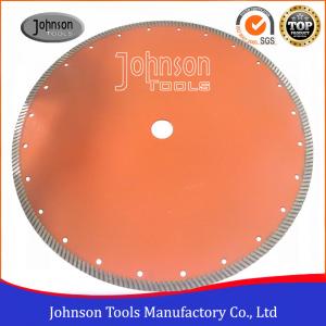  14 Sintered Diamond Turbo Saw Blade for Wet Cutting Hard Fire Bricks with Hot Press Manufactures
