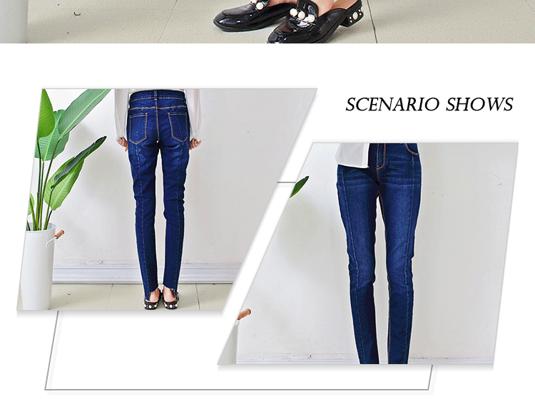 Breathable, Fashion and Casual Zipper Fly women jeans denim
