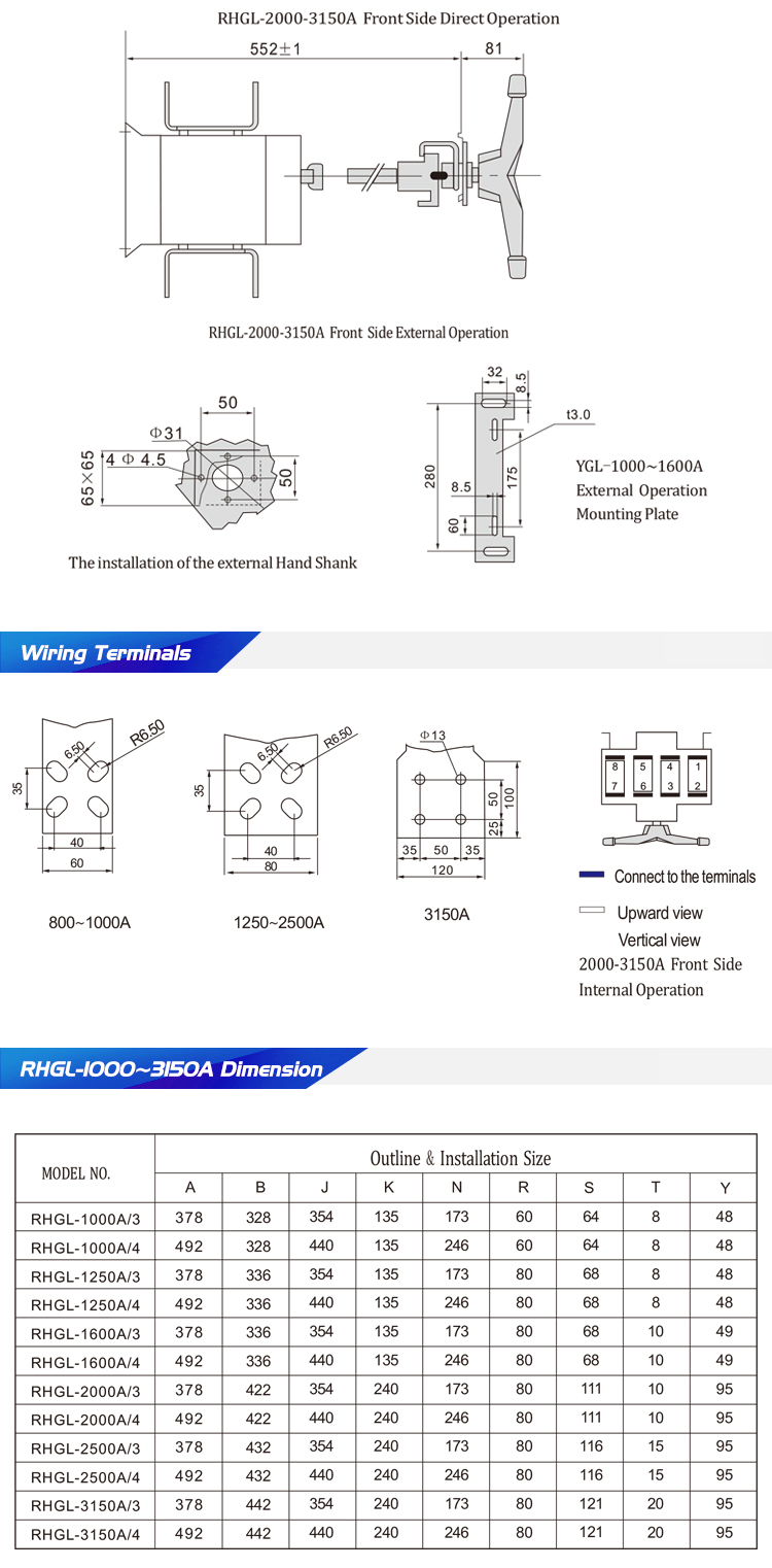 Custom High Quality Ats Panel Automatic Changeover Dual Power Automatic Transfer Switch