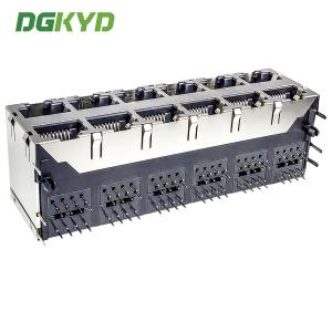 RJ45 Multi Port Rj45 Connector Without Filter, Ethernet Socket Modular Interface