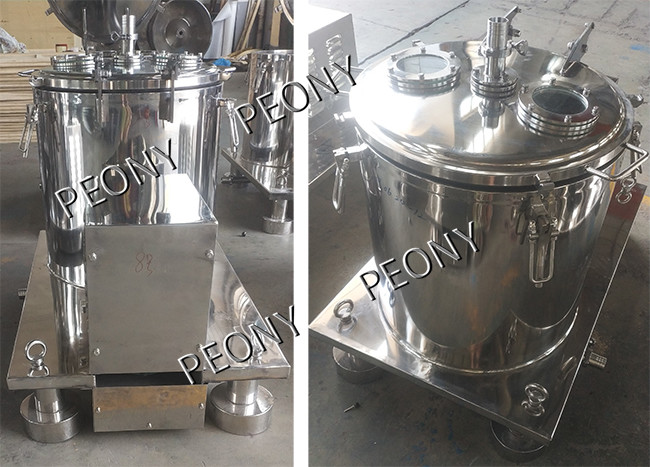 Long Life Hemp Vertical Basket Centrifuge Cannabis Oil Extraction Equipment