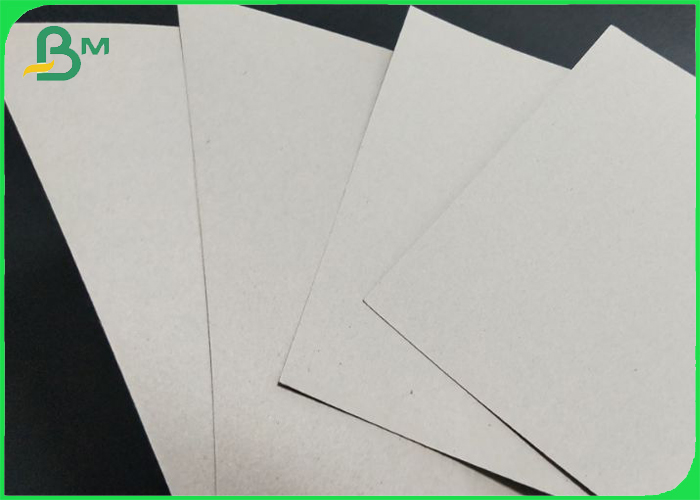 Uncoated Folding Thin Chipboard Paper Sheets Double Side Grey 250g - 700g