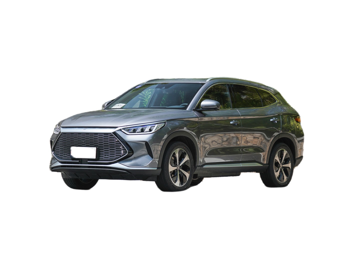 White Color Hybrid Sedans 5 Seats 600KM Electric Small Suv Cars