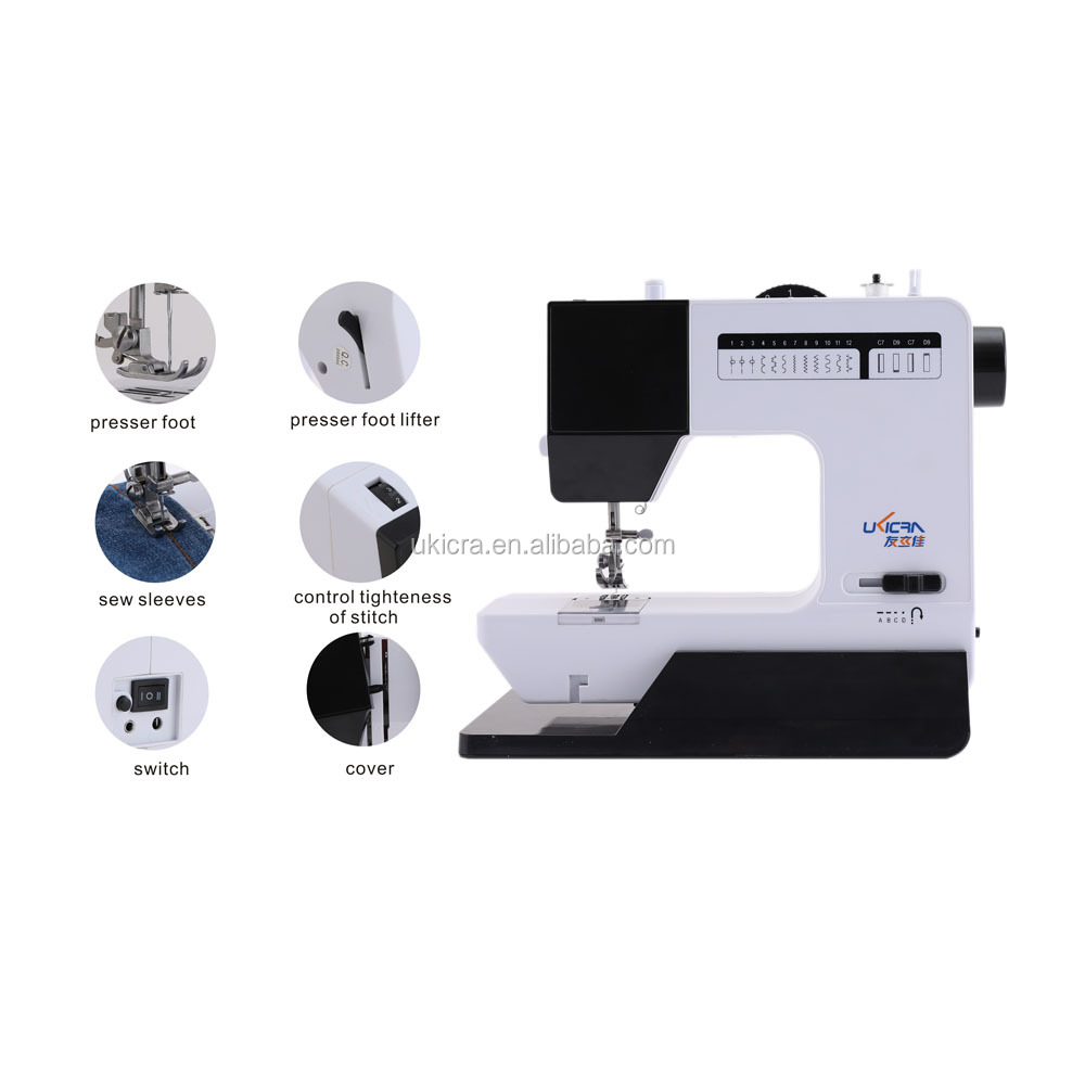 UFR-737 Domestic Multi-functional Overlock Mini Sewing Machine Compact and Versatile
