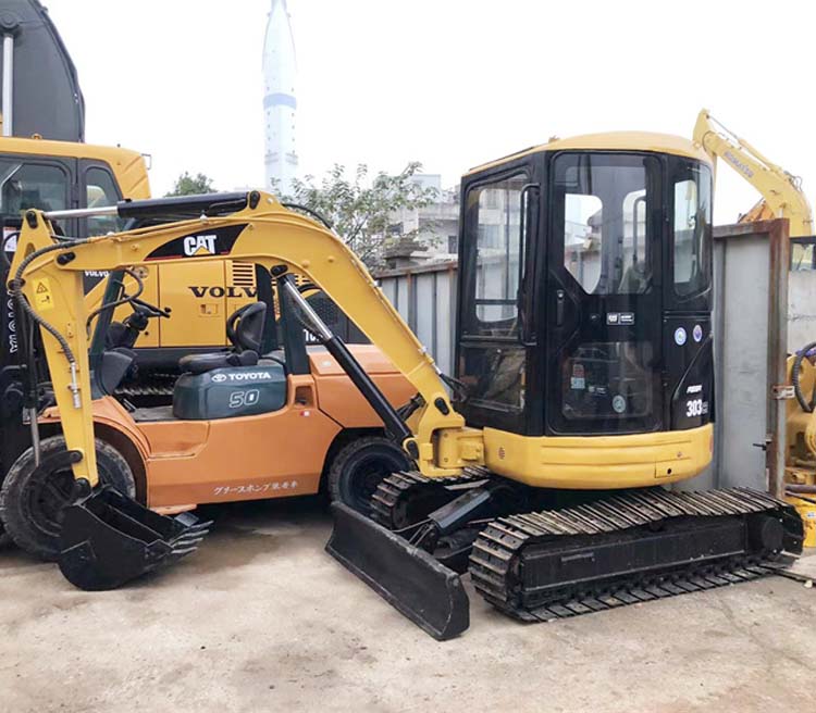 2018 Cat 303 Mini Excavator with Original Hydraulic Pump and Japan Made Rubber Track