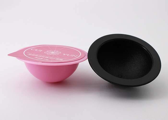 Hemisphere Type Plastic Capsule Pack With Sealing Coat For Instant Coffee Powder