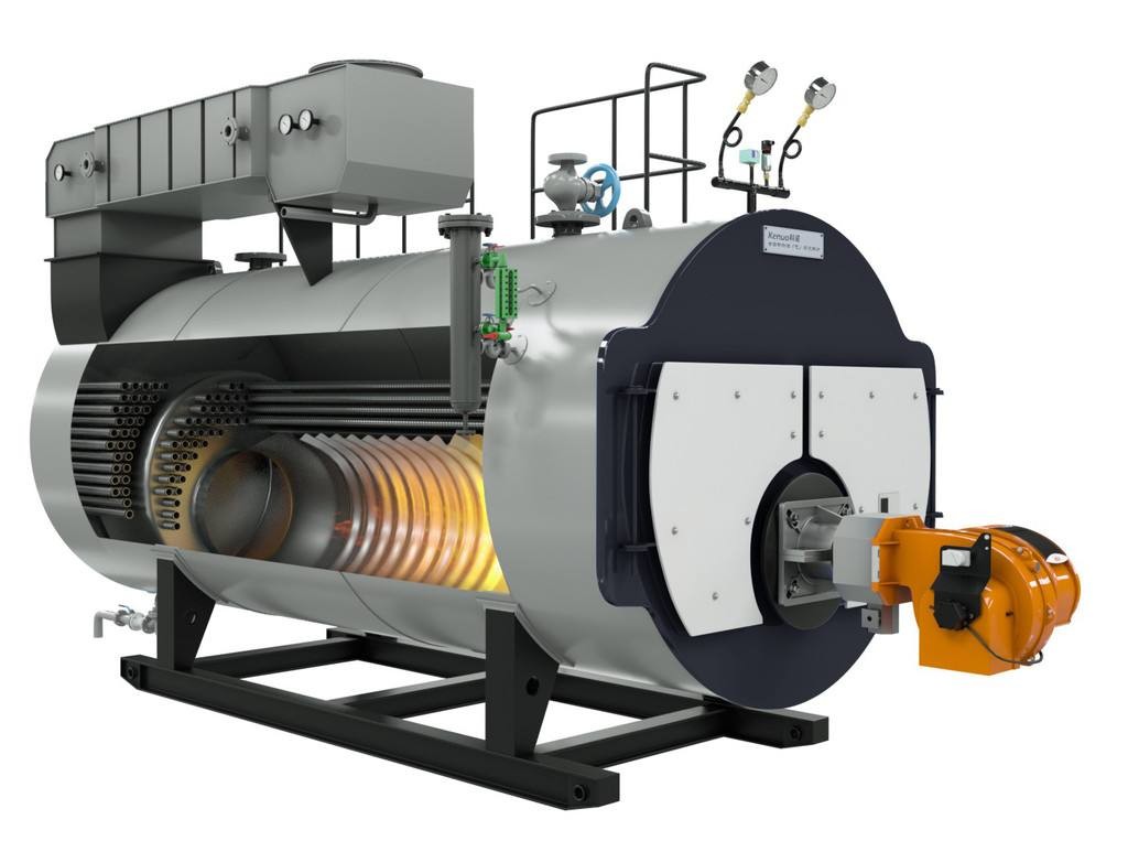Electronic Ignition Condensing Steam Boiler Low Consumption Energy Saving Integrated Design
