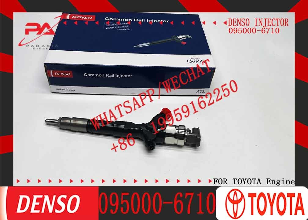 New Diesel Common Rail Injector 095000-6710 095000-7010 23670-30120 23670-39165 23670-39166 23670-39225 23670-39265 2367