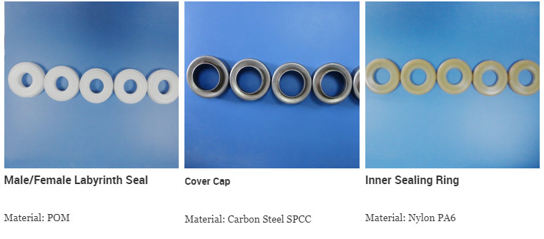 Mining Machine SPHC Bearing Housing Components For Conveyor Roller