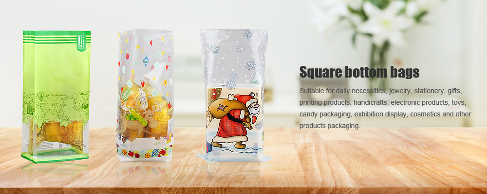 Micro Perforated Wicket Bread Bag Custom Logo Printed Square Bottom Bag For Bakery Packaging