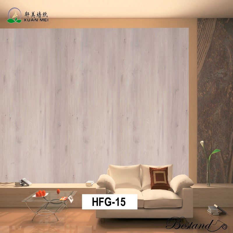 Removable Wood Wall Paper Decor with Vintage Wood Decorative Film Peel and Stick Wallpaper
