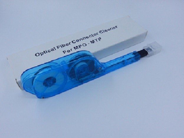Custom MTP / MPO Fiber Cleaner , One Click Fiber Optic Connector Cleaner