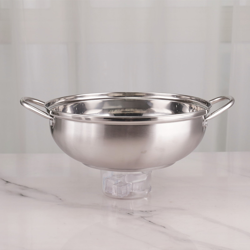 Restaurants Stackable Steamer Pot 28cm Stainless Steel 410
