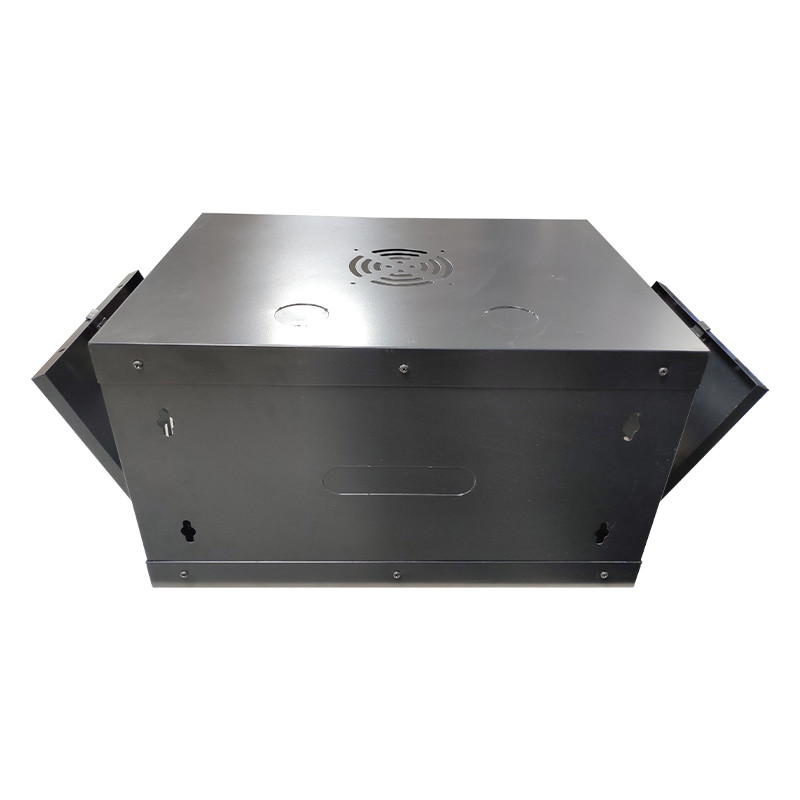 Steel Network Server Cabinet With 4 Post Structure And Integrated Cable Management