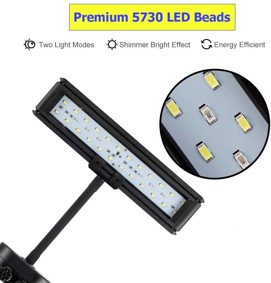 Blue White Clip On Saltwater Aquarium Light