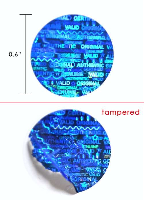 3D Genuine Dynamic change Security Hologram Stickers