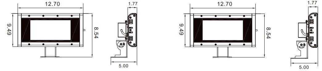30-240W IP66 Explosion Proof High Bay Light Fixture