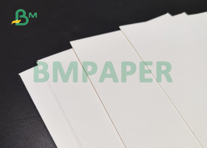. 0.9mm Ivory White Beer Mat Board For Bar 450 x 630mm Two Side Uncoated