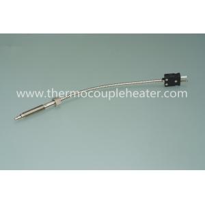 Thermocouple Threaded Probe with Flexible Leads and Connectors