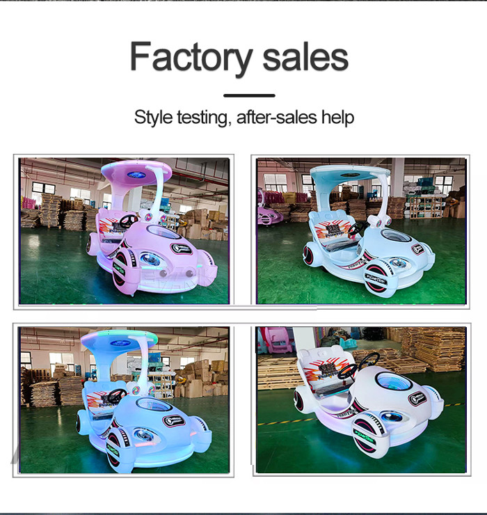 Tank Princess Float Playground Kids Bumper Car Coin Operated