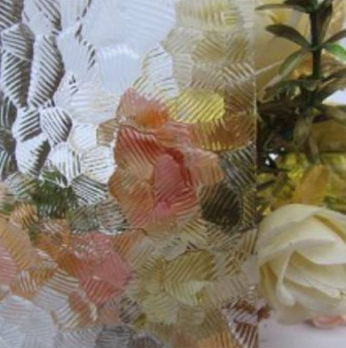 3mm-15mm Polished Edge Customized Patterned Glass for Office and Windows