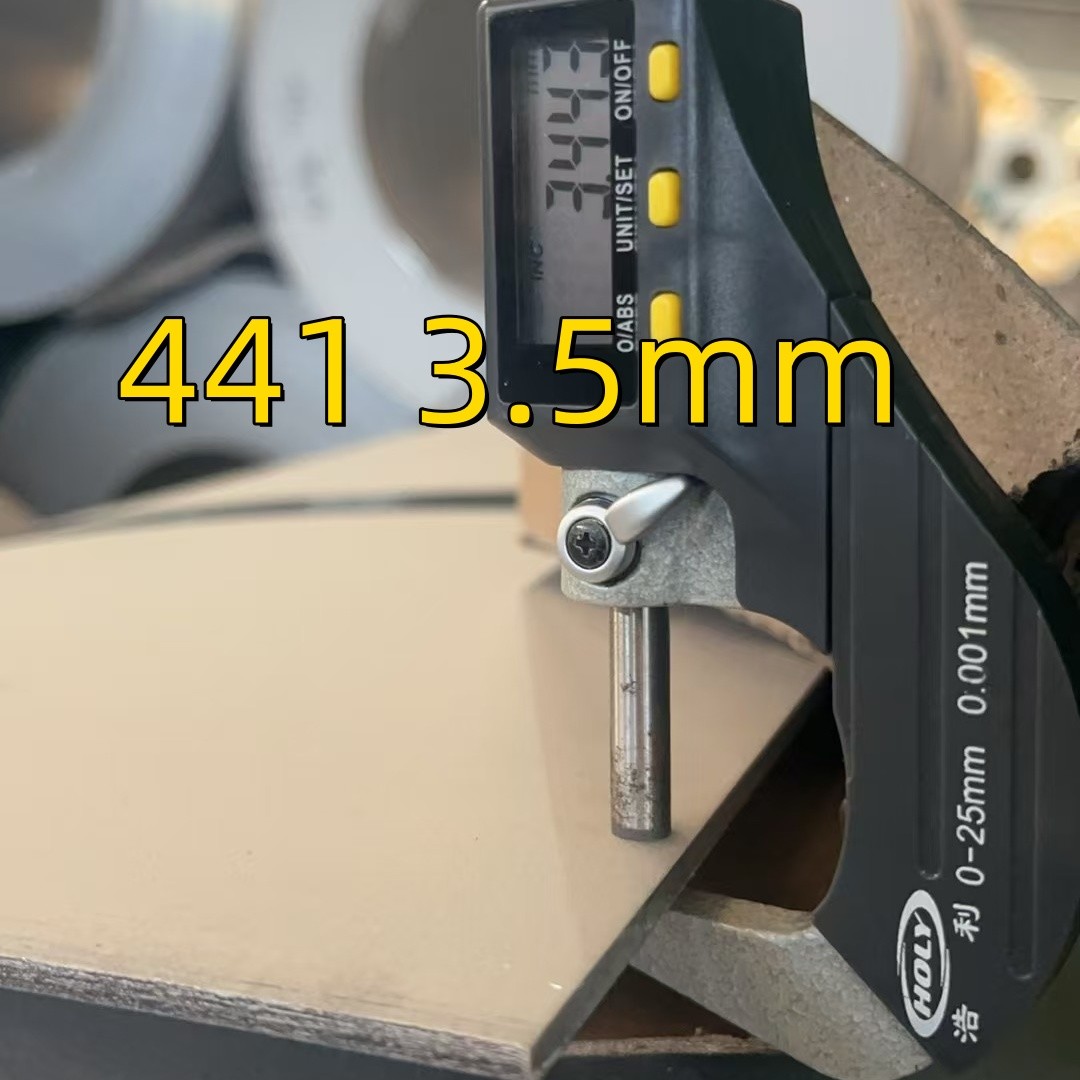 Metal Sheets In 1.4509 Thickness 3.5 millimeters 1220*2440MM SUS441 Stainless Steel Sheet