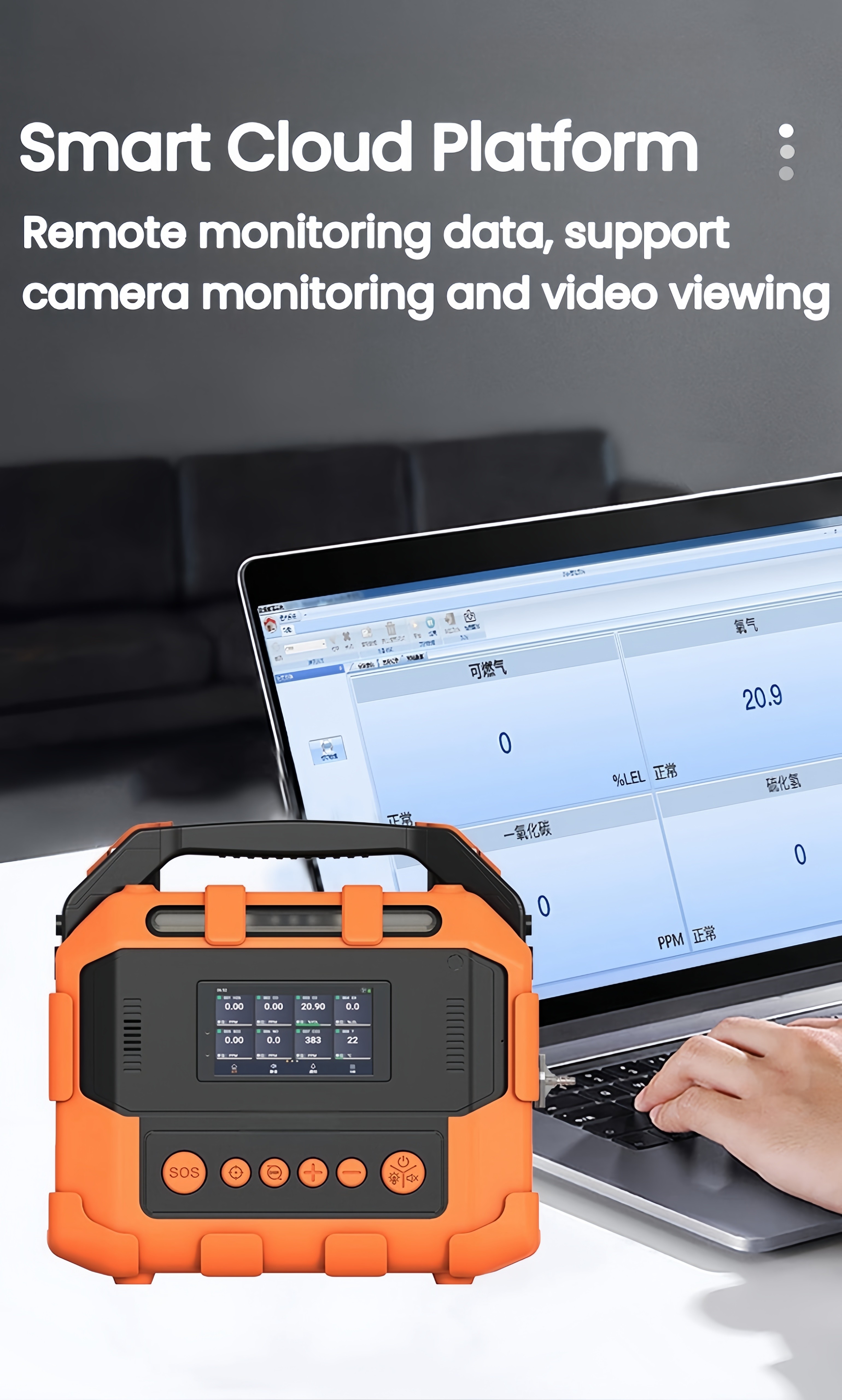 Ptm600-S Smart Gas Analyzer for on-Site Environmental and Safety Monitoring