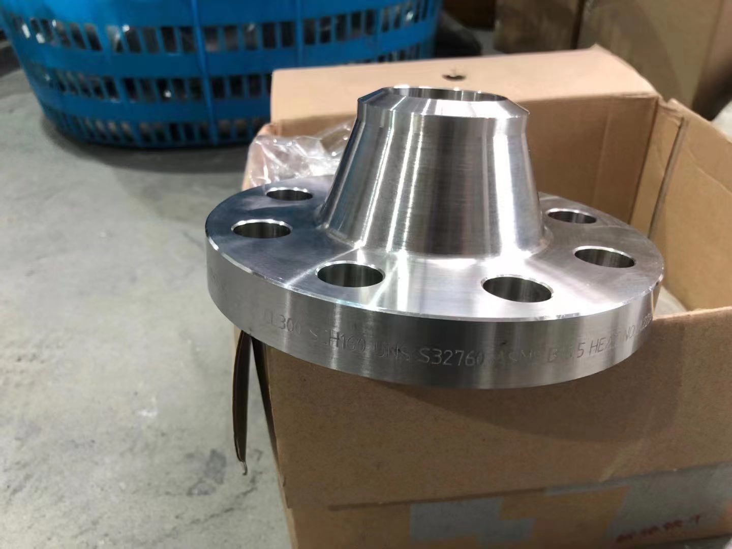 Welding Neck Duplex Stainless Steel Flange A182 GR.F51 ASME B16.5 Class 150#