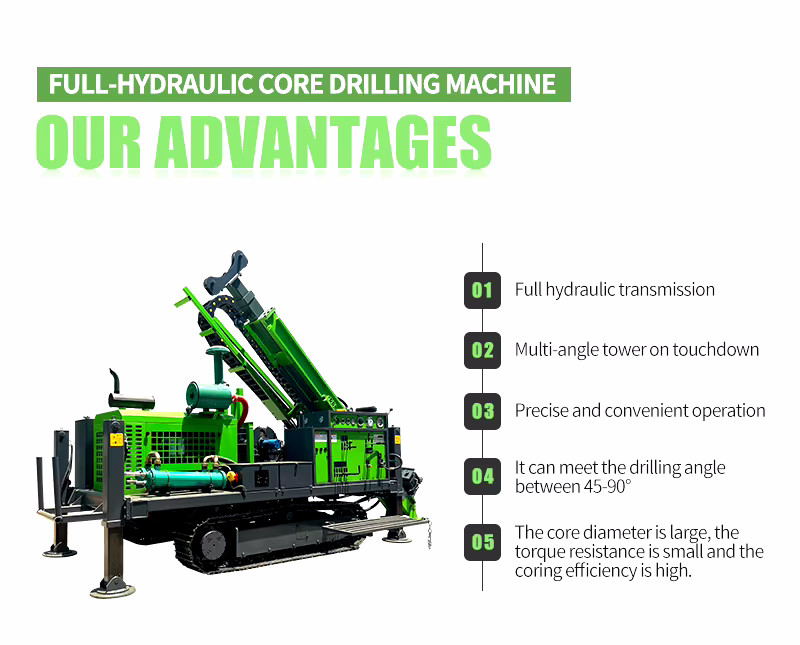 Geological Hard Rock Core Drilling Machine Wireline Geo Core Drill Rig