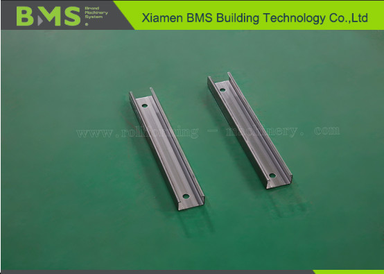  12 Step Cr12 Cutter Shelf C Purlin Roll Forming Machine CE ISO SGS Certificate Manufactures