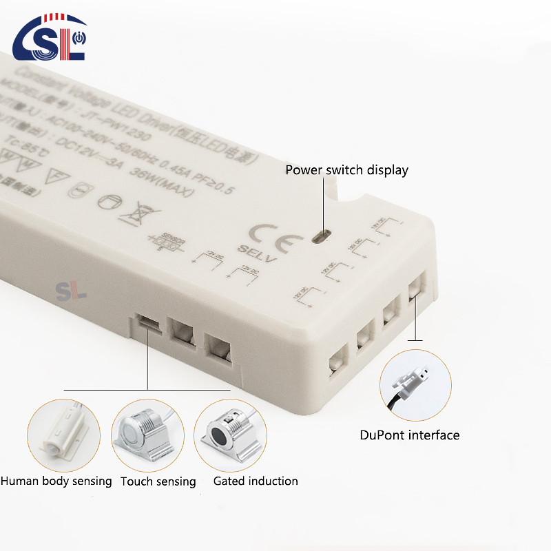 Plug In Connection 12V Power Driver Constant Voltage for Dupont Interface LED Lighting