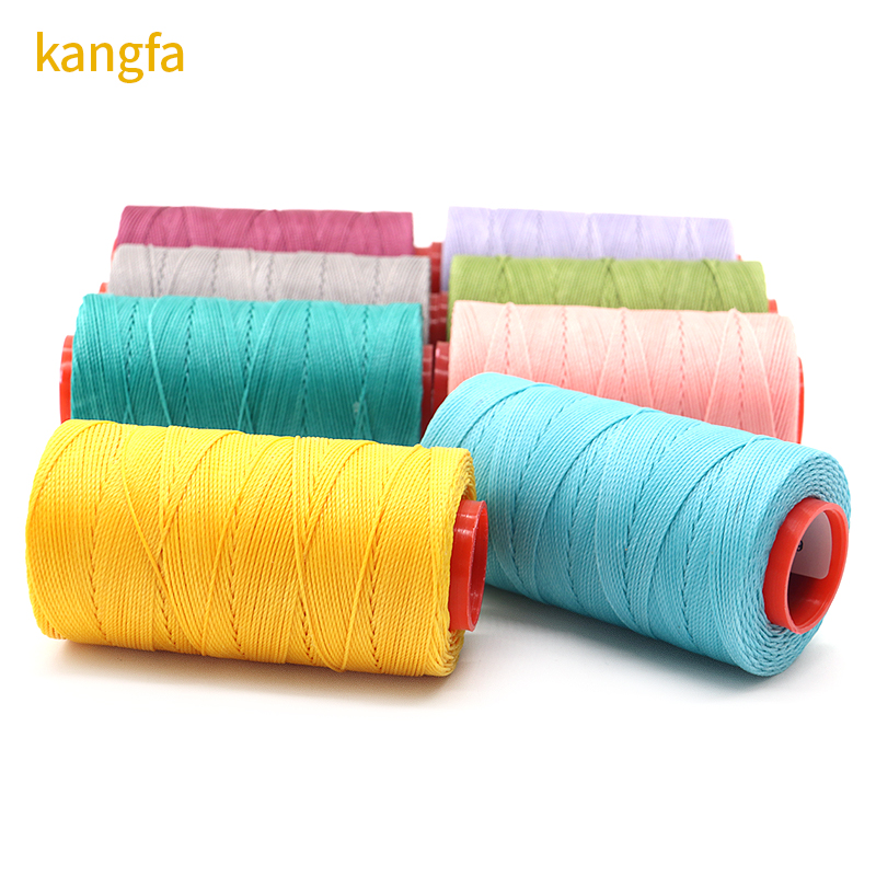 210D/3 Yarn Count Sewing Stitching Waxed Thread Cord Leather with OEM ODM Accpet