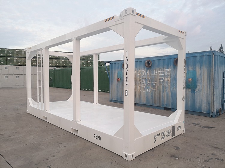6058 x 2438 x 2896 mm DNV 2.7-1 Standard Open Side Door High Cube Offshore Container with Corten Steel and Side Opening Door