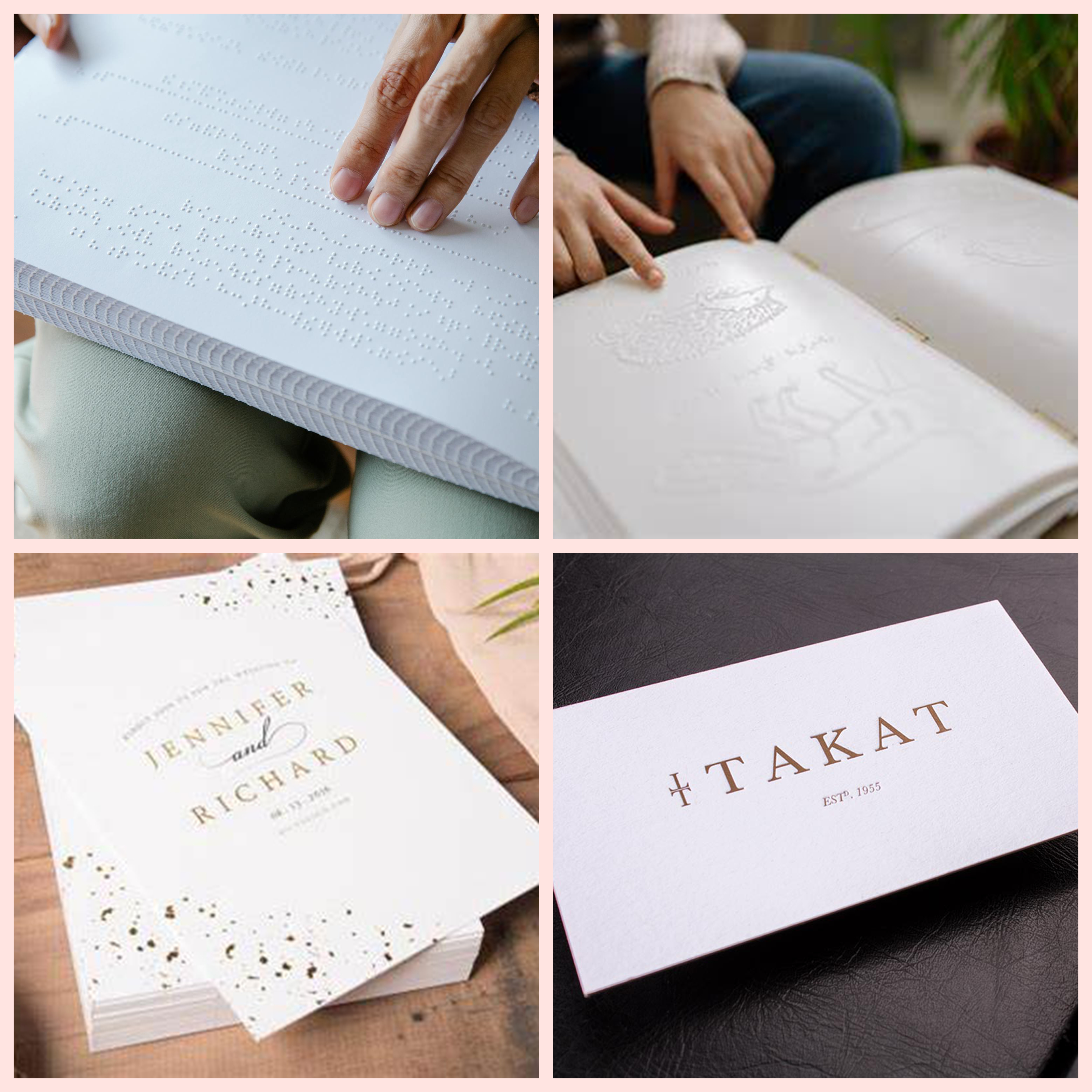 High White Heavy White Braille Paper Cardstock Thick Paper Blank 160gsm