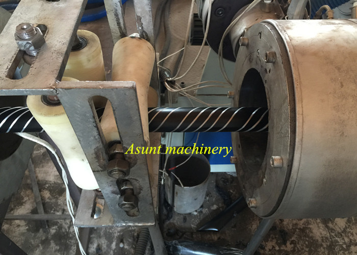 PE 3 layer lay flat fiber reforced agriculture irrifation hose production line 50-160mm