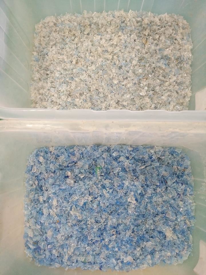 Pet Flake Plastic Color Sorting Machine Taiwan Meanwell Power