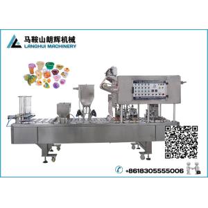 China Automatic Jelly | Pudding Plastic Cup Filling Sealing Machine on sale