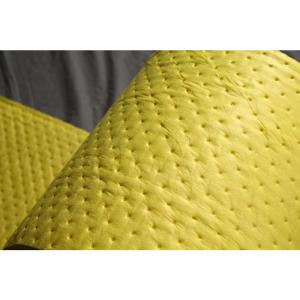 4mm Chemical Absorbent Rolls Dimpled Perforated Hazmat Spill Cleanup Absorbent