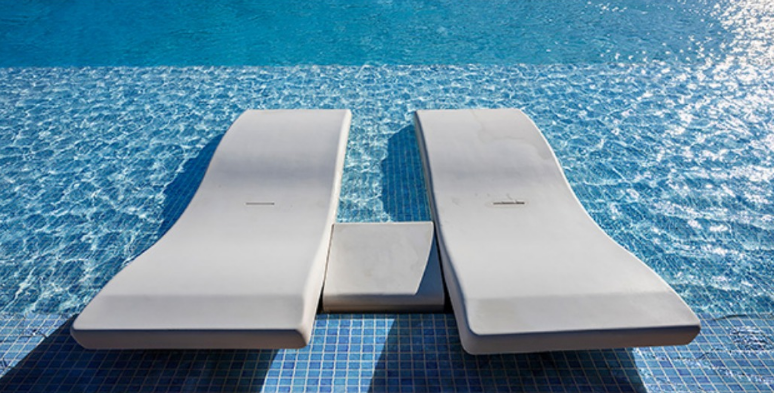 Room Occasion Luminous Swimming Pool Crystal Tempered Glass Mosaic with Glass Technique
